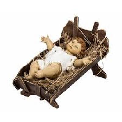 STATUE GESù BAMBINO E CULLA