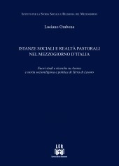 ISTANZE SOCIALI E REALTÀ PASTORALI NEL MEZZOGIORNO D'ITALIA - Autore: Luciano Orabona