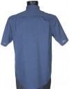 CAMICIA FILE BLUETTO MAN. CORT. TG.41