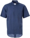 CAMICIA FILE BLUETTO MAN. CORT. TG.41