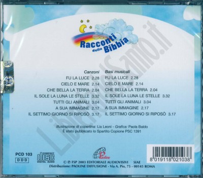CD IN PRINCIPIO DIO CREO'
