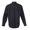 CAMICIA CLERGY COTONE NERA MAN. LUNG. TG. 44