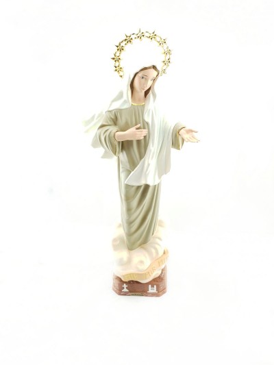 STATUA MADONNA MEDJUGORJE H 60 CM