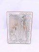 QUADRO LEGNO ARGENTO MAD.LOURDES