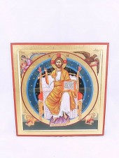 Icona Gesù Maestro 29,5x30,5 cm