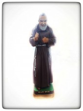 STATUA PADRE PIO 30 CM RESINA