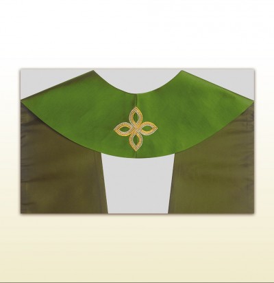 STOLA SAC RASO 4 E.VANGELISTI VERDE