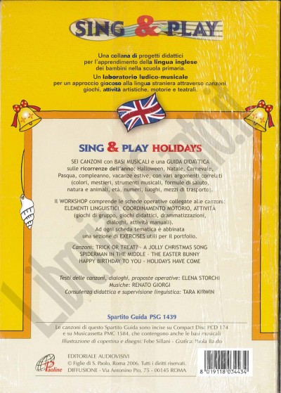 SING E PLAY HOLIDAYS