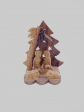 PRESEPE IN LEGNO 10 CM