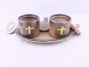 Servizio battesimo in ceramica H7 x 22 x 12