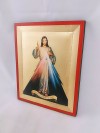 Icona Ges&ugrave; Misericordioso 15,5x19,5 cm
