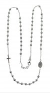 COLLANA 3 DECINE IN ARGENTO 925