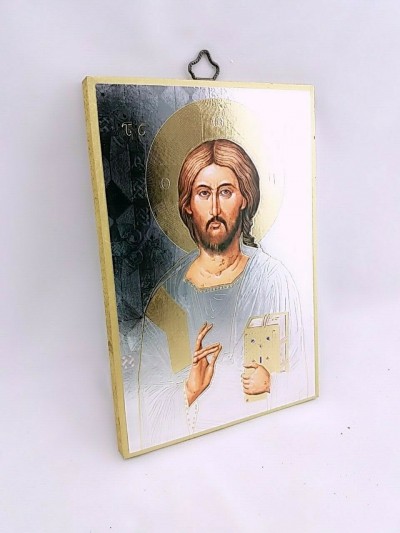 TAVOLETTA ORO MOSAICO CRISTO