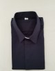 CAMICIA BORGHESE COT. 100% MAN. CORT. BLU TG. 41