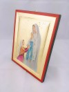 Icona Madonna di Lourdes 15,5x19 cm