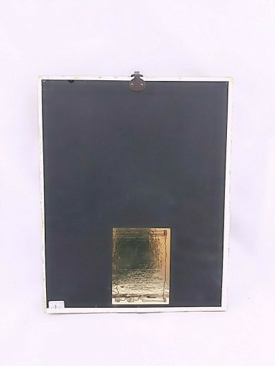 QUADRO SU TELA STUCCO ORO