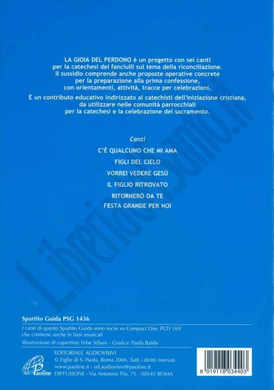 "LA GIOIA DEL PERDONO"