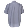 CAMICIA FILO GRIGIA MAN. CORT. TG. 37