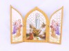 Quadretto pieghevole Madonna di Lourdes