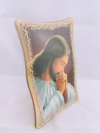 Quadretto Gesu' Padre Nostro 15x23 cm