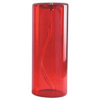 BICCHIERE VETRO RUBINO CERA LIQUIDA