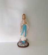 STATUA MADONNA LOURDES 20 CM