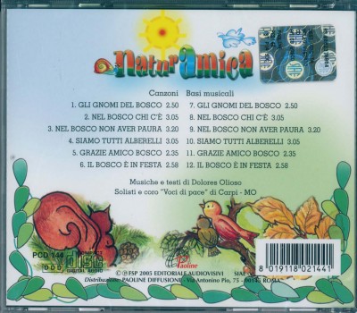 "AMICO BOSCO" CD