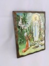 Quadro Madonna di Lourdes 20x25CM