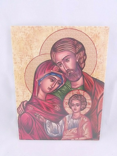 Quadro Tela Sacra Famiglia di Nazareth 30x40cm