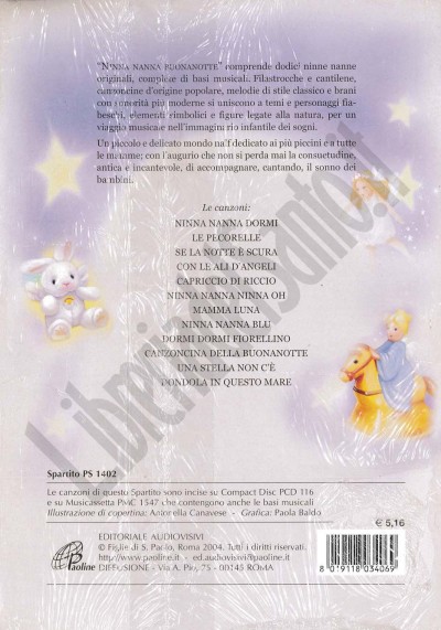 "NINNA NANNA BUONANOTTE"