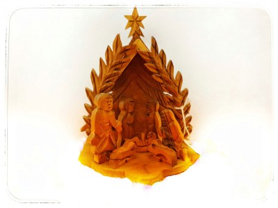 PRESEPE IN LEGNO 12 CM