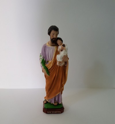 STATUA SAN GIUSEPPE 30 CM RESINA