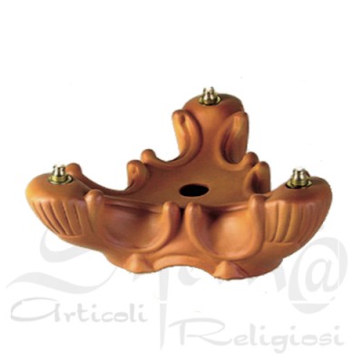 TRIADE PORCELLANA COLOR TERRACOTTA