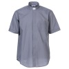 CAMICIA FILO GRIGIA MAN. CORT. TG. 38