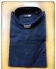 CAMICIA CLERGY DIAGONALE BLU TG. 44