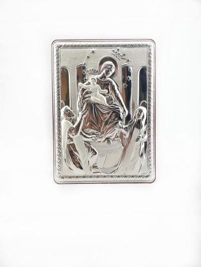 QUADRO CAPOLETTO POMPEI 33X23 ARGENTO