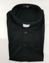 POLO CLERGY F. DI SCOZIA MAN. CORT. NERA TG. 46